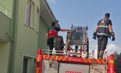 Van’da boya yapan şahıs elektrik akımına kapıldı!