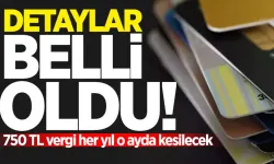 Her Yıl 750 TL Vergi Kesintisi  Ne  Zaman ve Nasıl Uygulanacak? İşte Detaylar ve Etkileri!