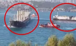 İstanbul Boğazı’nda İki Yük Gemisi Çarpıştı