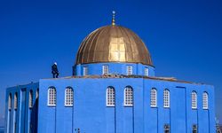 Van'da "Kubbetüs Sahra Camii"nin benzeri inşa ediliyor