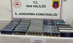 Van'da 510 paket kaçak sigara ele geçirildi