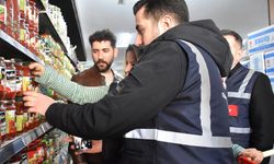 Van'da eş zamanlı market denetimleri