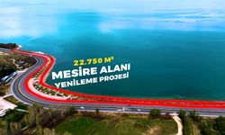 Edremit sahildeki mesire alanı yenileniyor! 22 bin 750 metrekarelik proje başladı