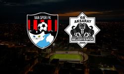 Vanspor - Aksarayspor maçı canlı izle