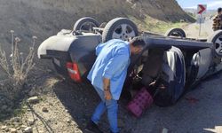 Van-Başkale kara yolunda kaza! 2 kişi yaralandı