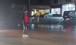 Vanlı gencin trafiği yönettiği görüntüler büyük beğeni topladı