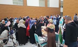 Van'da Gazze için hayır çarşısı kuruldu