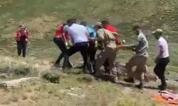Van'da yaralanan vatandaş helikopterle hastaneye kaldırıldı