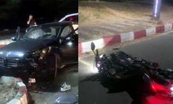Van'da otomobile çarpan motosikletin sürücüsü öldü