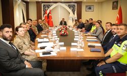 Hakkari'de asayiş toplantısı düzenlendi