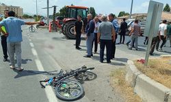 Minibüsün çarptığı 14 yaşındaki bisikletli çocuk hayatını kaybetti