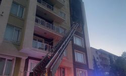 Van'da korkutan ev yangını
