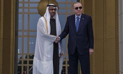 Cumhurbaşkanı Erdoğan, BAE Devlet Başkanı Al Nahyan'ı resmi törenle karşıladı