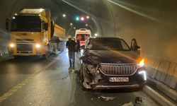 TOGG, Güzeldere Tüneli'nde kaza yaptı