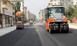 Eski Cezaevi Caddesi’nde asfalt serimine başlandı