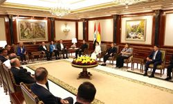 IKBY Başkanı Neçirvan Barzani, DEM Parti heyetini kabul etti