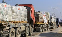 Türkiye, Gazze'ye yardımlarını sürdürüyor