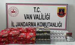 Van’da gümrük kaçağı malzemeler ele geçirildi