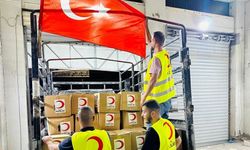 Türk Kızılay, Batı Şeria'ya 1200 gıda kolisi ulaştırdı