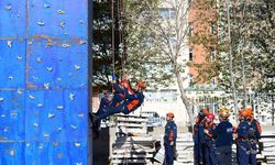 AFAD gönüllüsü 350 öğrenci, zorlu eğitimlerle göreve hazırlanıyor