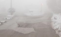 Başkale'de görüş mesafesi 5 metreye kadar düştü