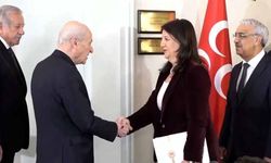 MHP Lideri Bahçeli, DEM Parti heyetini kabul etti
