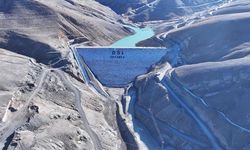 Van Ortanca Göleti'nde su tutuldu