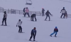 Palandöken'de kayak keyfi