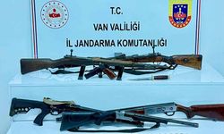 Van'da silah ele geçirildi: 1 gözaltı