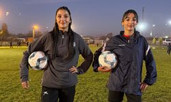 Van'da ikiz kızların hedefi milli formayı giymek