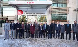 AK Parti Van İl Başkanlığından İl Milli Eğitim Müdürüne Ziyaret