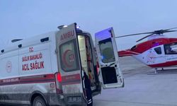 Muş’ta solunum sıkıntısı yaşayan bebek Van’a nakledildi