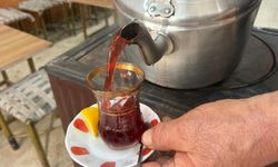 Van’da soba üzerinde demlenen kış çayları ilgi görüyor