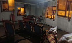 Muradiye'de ev yangını