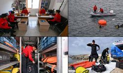 Van'da SAK timi, zorlu kış koşullarında göreve hazırlanıyor