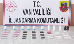 Van’da sentetik hap ve kaçak sigara ele geçirildi