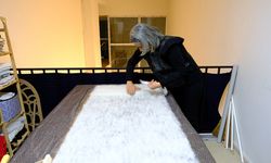 Doğu Anadolu Bölgesi’nin ilk kadın keçe sanatçısı Van’da!