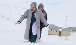 Van'da eksi 30 derecede zorlu görev