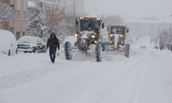 Kar yağışı Van’da etkisini sürdürüyor: 4 ayrı uyarı verildi!