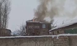 Van’da bir evde çıkan yangın korkuttu