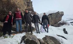 Muradiye’de yaban hayvanları için doğaya yem bırakıldı