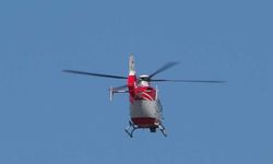 40 yaşındaki hasta ambulans helikopter ile Van'a getirildi