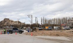 Van Hatuniye Caddesi bağlantı yolunda çalışmalara başlandı