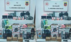 Van’da gümrük kaçağı malzeme ele geçirildi