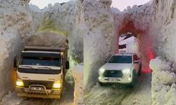 Van'da kar esareti tünelle aşılıyor