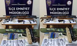 Van’da çok sayıda silah ve mühimmat ele geçirildi