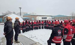 Van'da gönüllü ekip AFAD sınavını başarıyla geçti