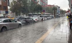 Van kar yerini yağmura bırakıyor!