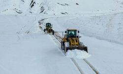 Van’da kapalı yollar açıldı