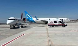 Vanlı iki çocuk için ambulans uçak havalandı